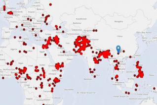 恐怖袭击事件可视化分析系统